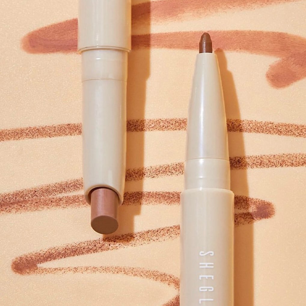 خط لب و رژ لب دو سر شیگلم رنگ soft chai