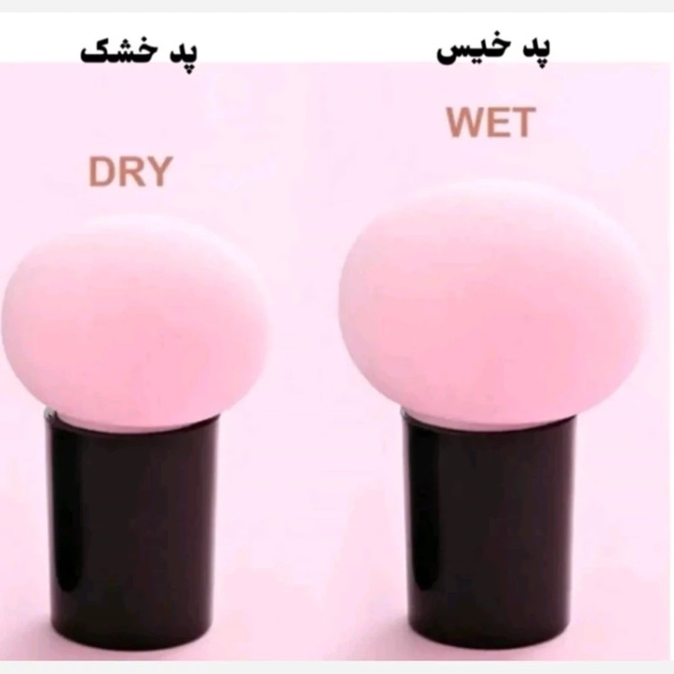 پد اسفنج مدل قارچی دسته دار