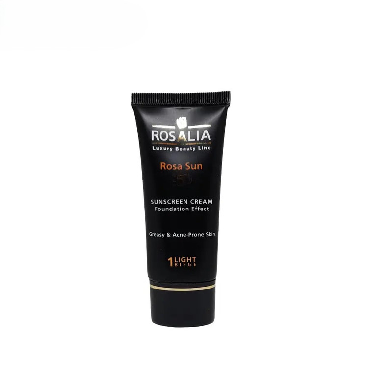 ضد آفتاب رنگی رزالیا مناسب پوست چرب مدل رزا سان SPF 50 حجم 40ml