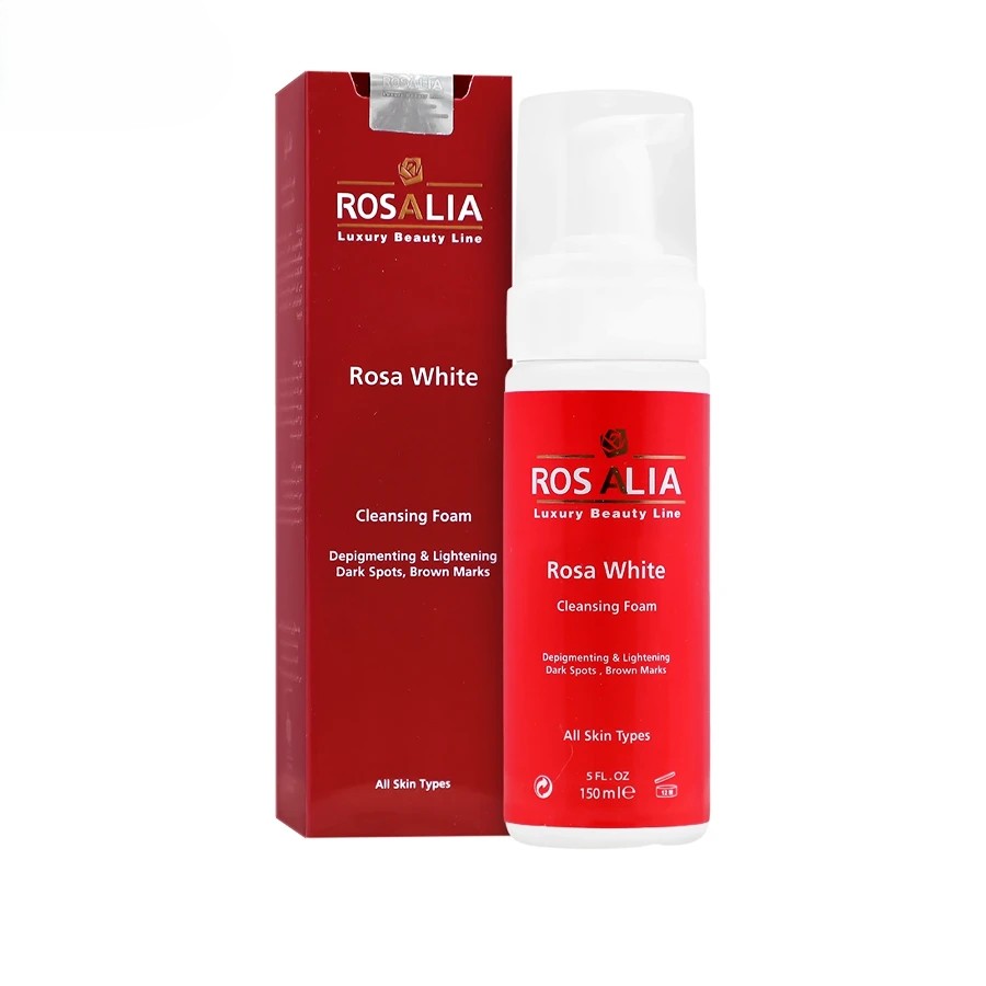 فوم روشن کننده رزالیا مدل رزا وایت حجم 150ml