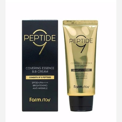 بی بی کرم تیوپی فارم استی Farm Stay مدل Peptide 9 حجم 50 میلی لیتر با SPF50